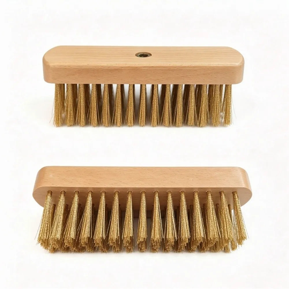 Pizza Oven & Grill Cleaning Brush – Copper Wire Long Handle