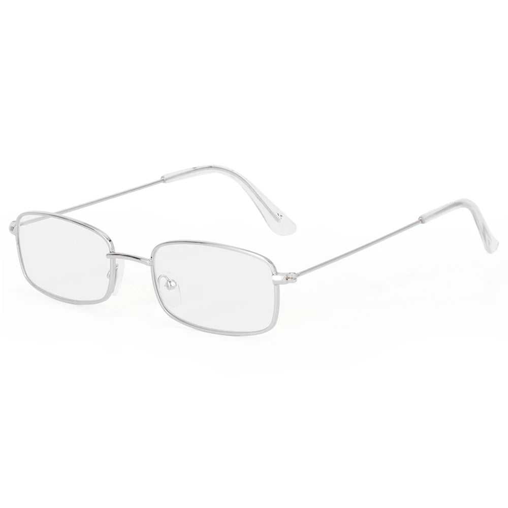Women's Vintage Small Oval Metal Sunglasses UV400