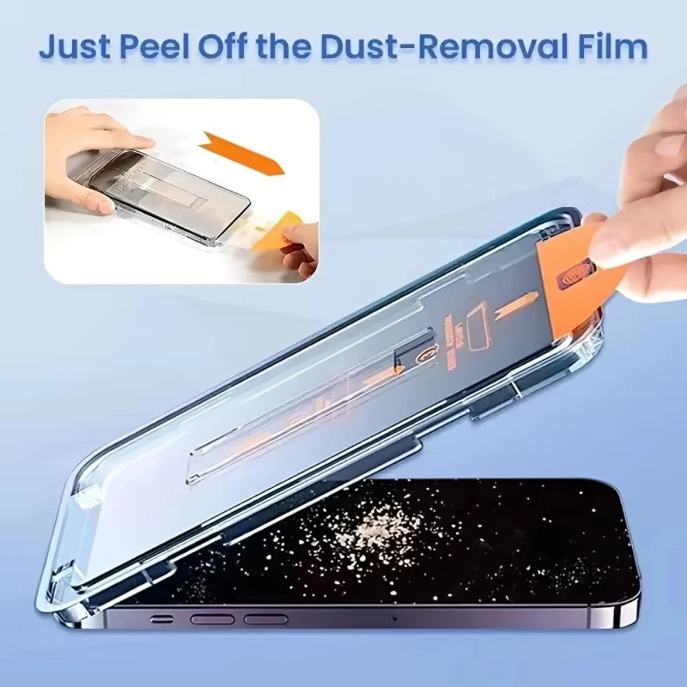 Privacy Tempered Glass for Xiaomi Poco – Screen Protector + Kit