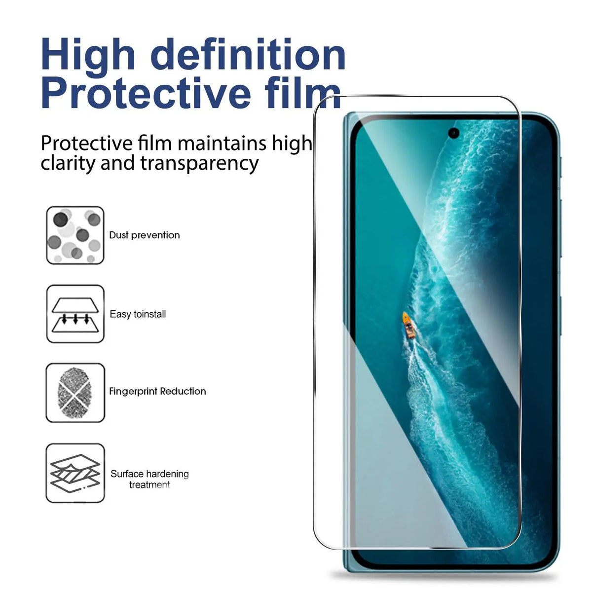 9H Tempered Glass Screen Protector for Vivo X Fold 6 5G