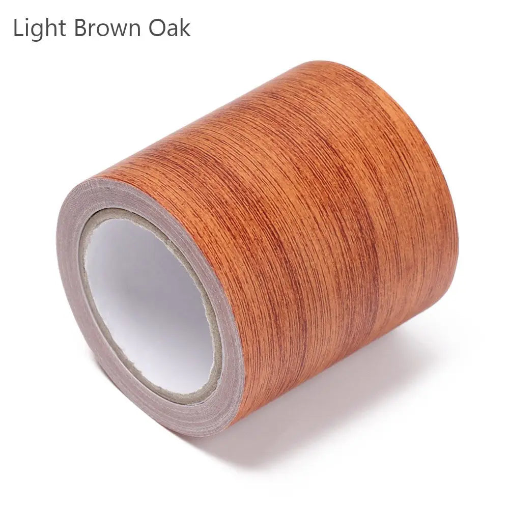 Wood Grain Furniture Repair Tape 5M – Self-Adhesive Decor