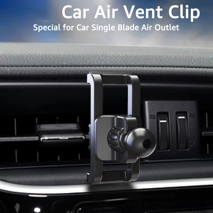 Car Air Vent Phone Mount | 17mm Ball Head Clip Holder