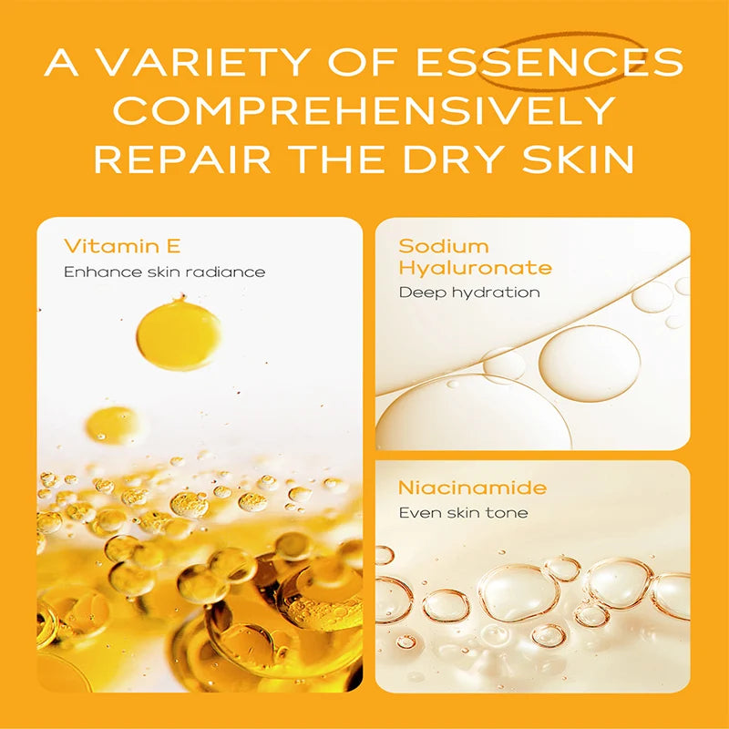 LAIKOU Vitamin C 4-Piece Skin Care Set with SPF 50+ Sunscreen