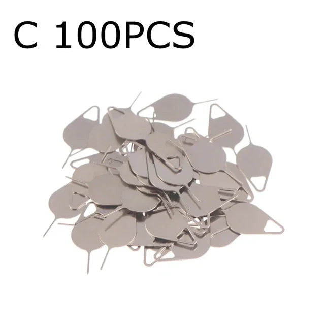 Metal SIM Card Eject Pin Tool – Universal iPhone Samsung iPad