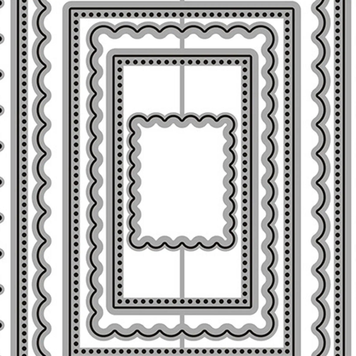 Rectangle Cutting Dies Stencil for Scrapbooking & Card Making