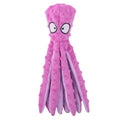Octopus Squeaky Dog Toy – No Stuffing Crinkle Plush Chew Toy
