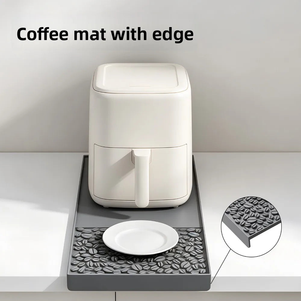 Silicone Coffee Maker Mat – Non-Slip Heat Resistant Pad | NIFTY
