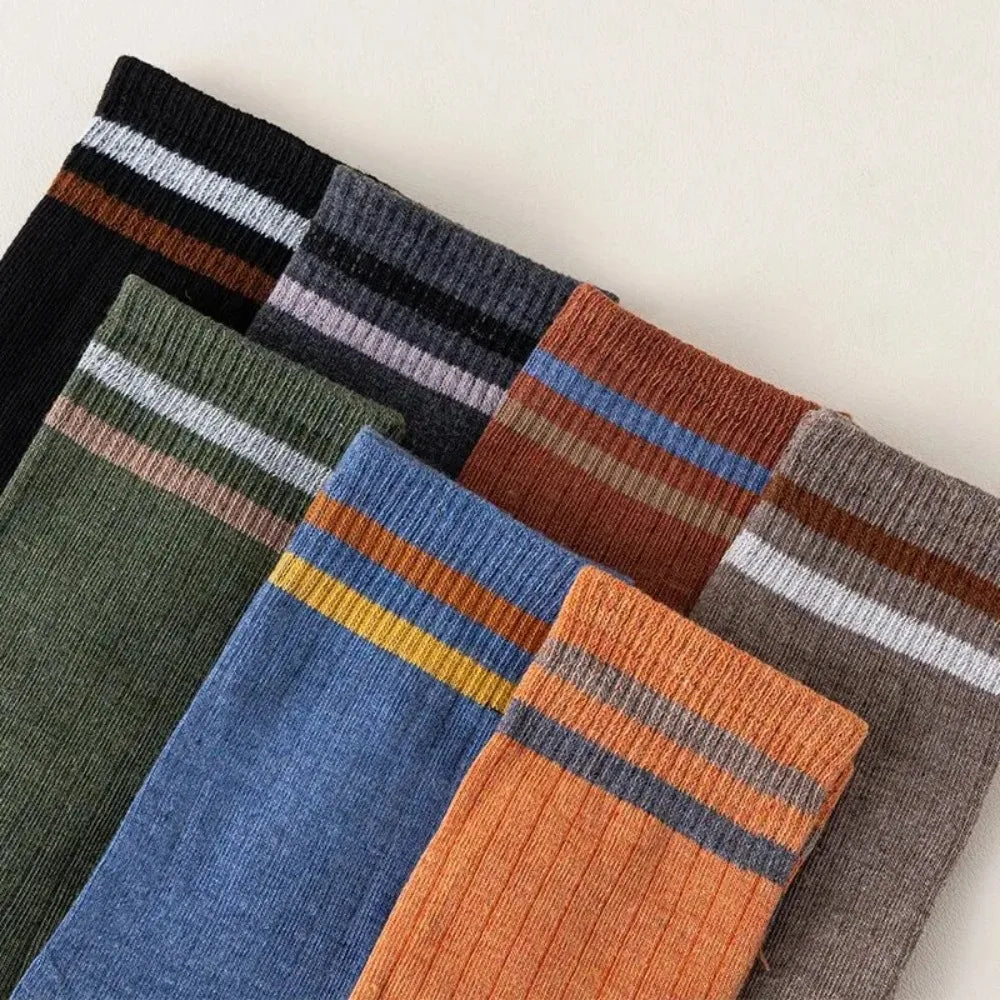 5-Pack Moisture-Wicking Crew Sports Socks | Breathable Comfort