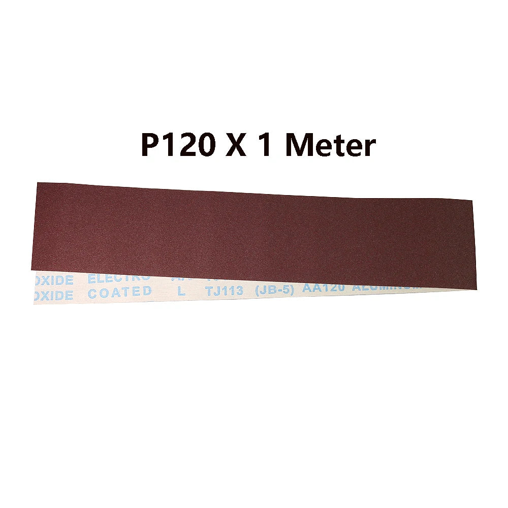 Flexible Tearable Sanding Cloth 1M x 9cm | Hand Polishing Roll