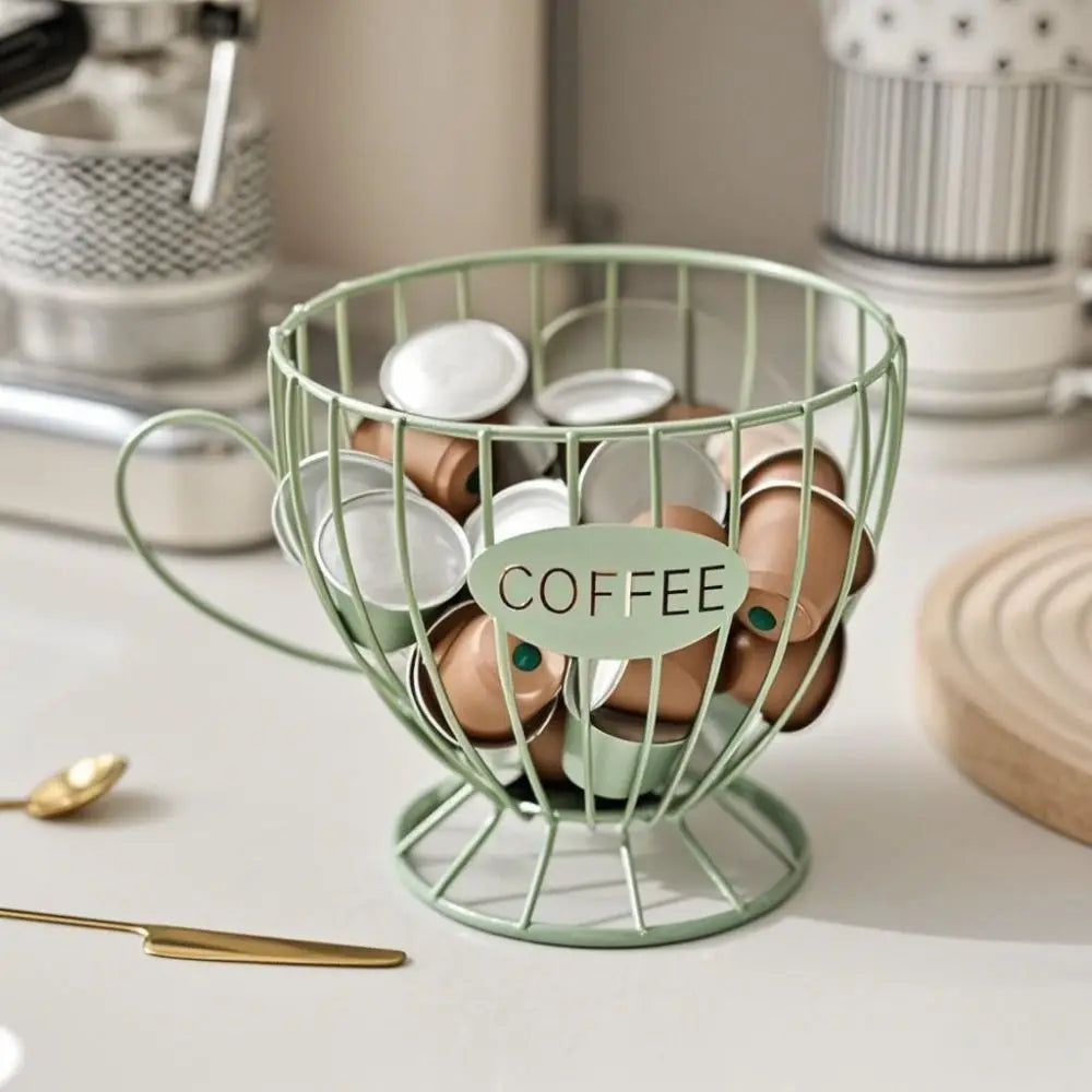 Large Capacity Coffee Pod Holder & Capsule Organizer