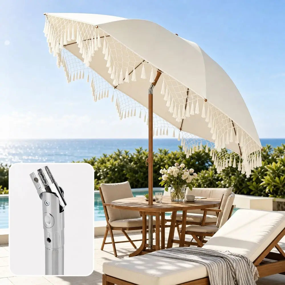 Aluminum Alloy Umbrella Tilt Adapter | Multi-Angle Adjustable