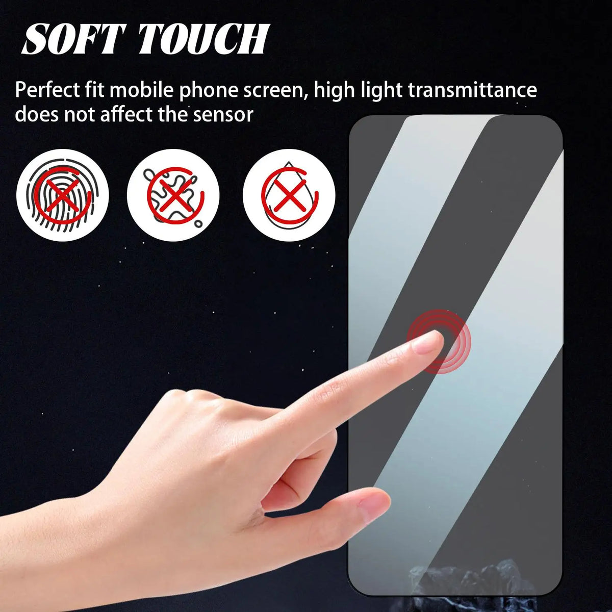 OnePlus 15 Privacy Tempered Glass Screen Protector – Auto-Install