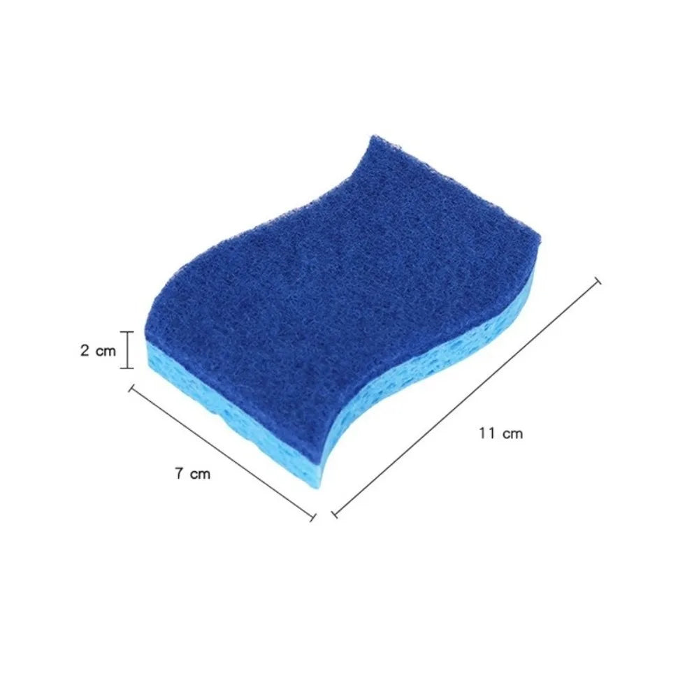 Double-Sided Dishwashing Sponge – Absorbent Scouring Pad