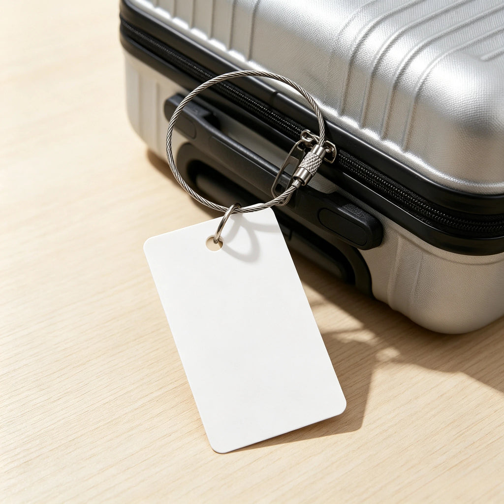 Stainless Steel Wire Keychain Cable Ring with Screw Lock
