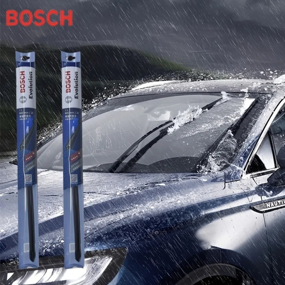Bosch Evolution Wiper Blades 14–26 Inch | Quiet & Clear