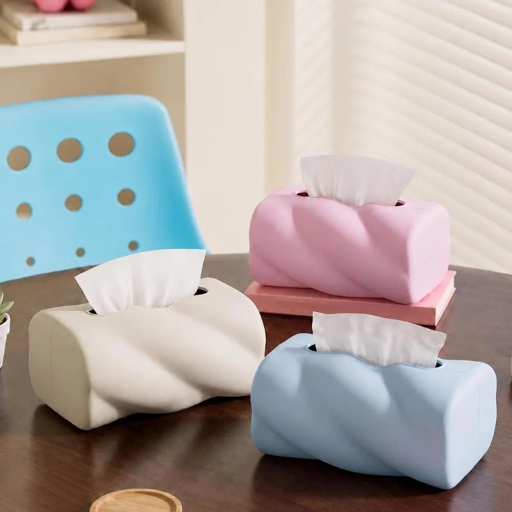 Cloud Design Desktop Tissue Box – Dust-Proof Napkin Holder