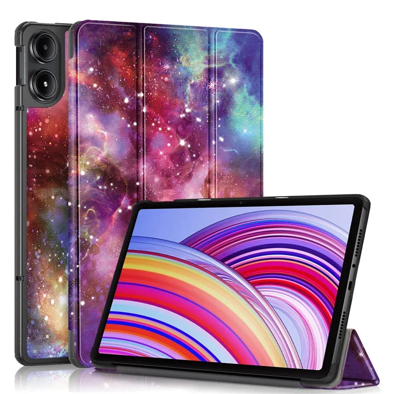 Redmi Pad Pro 12.1 PU Leather Folio Case | Poco Pad Cover