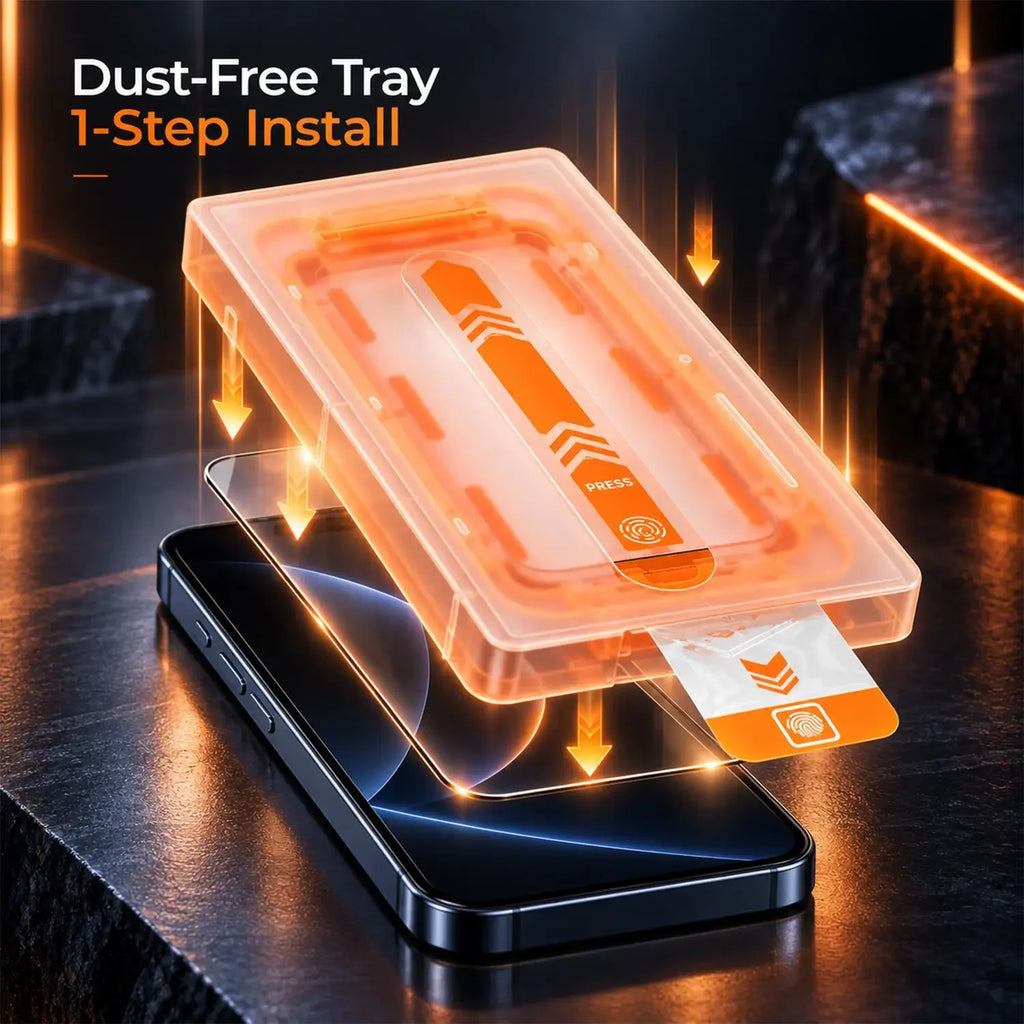 iPhone 18 Pro & 18 Pro Max HD Tempered Glass Screen Protector
