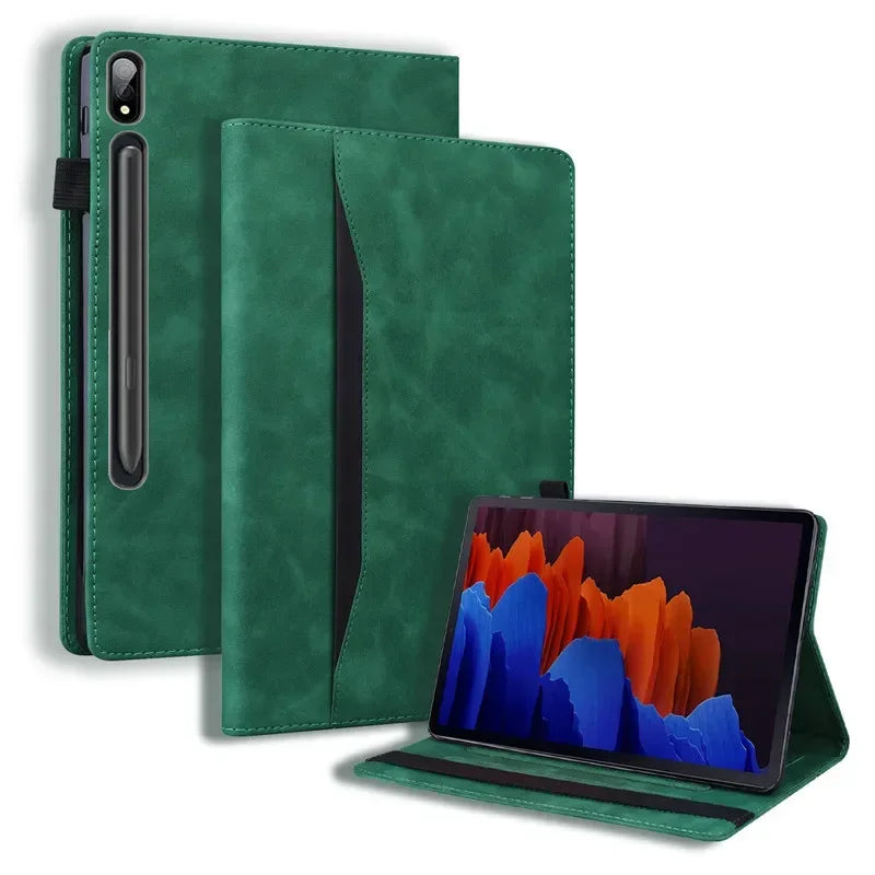 Samsung Tab S7 FE S9 FE S8 S10 Plus 12.4" Wallet Flip Case