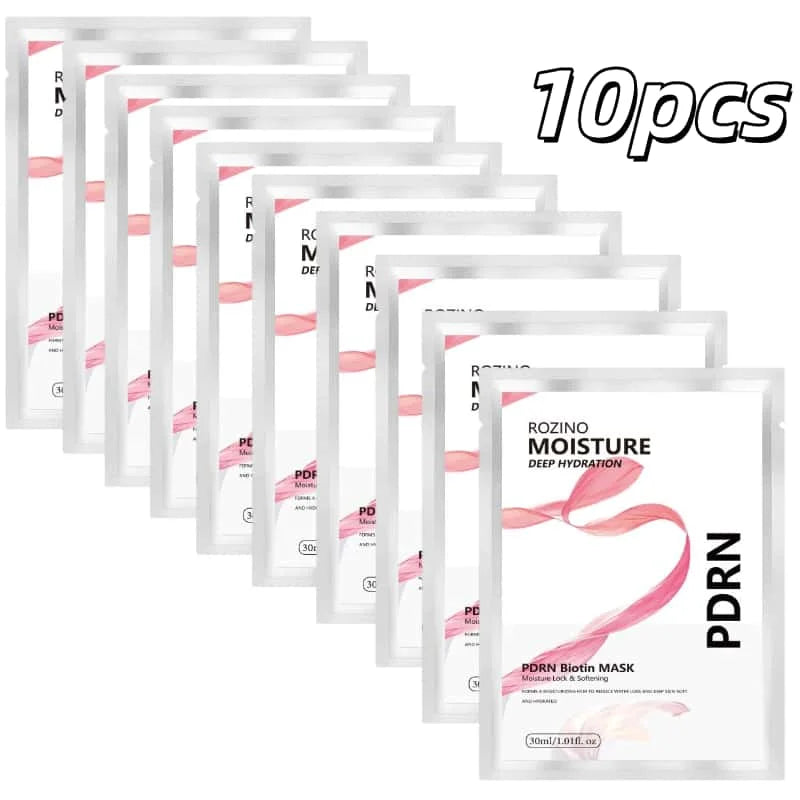 ROZINO PDRN Biotin Hydrating Face Mask – Moisturizing & Firming