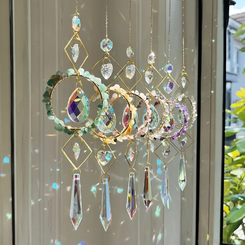 Rainbow Crystal Suncatcher Prism Window Hanging Ornament