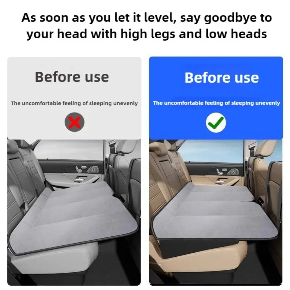Memory Foam Car Seat Cushion – Height Boost & Leveling Pad