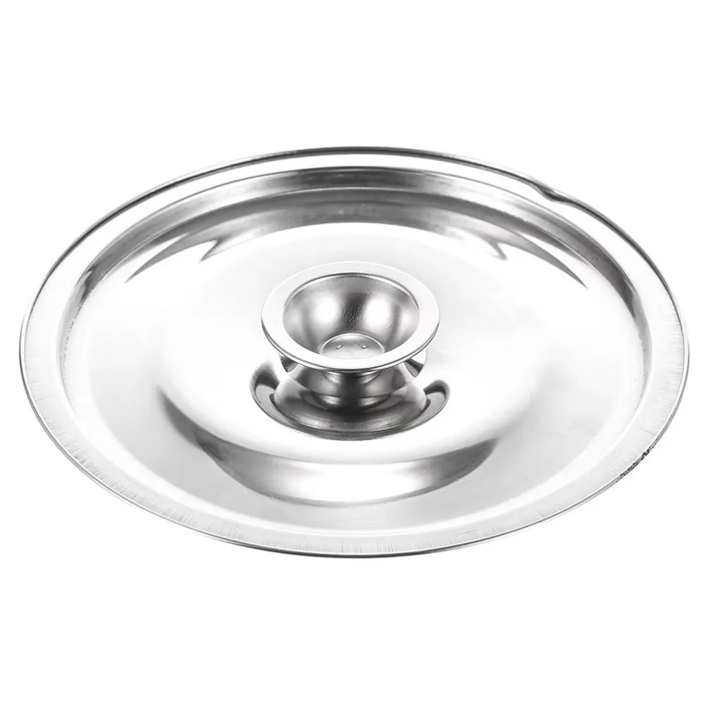Stainless Steel Round Pot Lid – Universal 10–24cm Cover