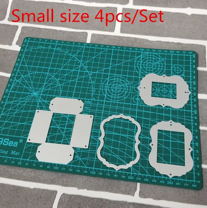 3D Shadow Box Metal Cutting Dies – DIY Scrapbooking Stencils