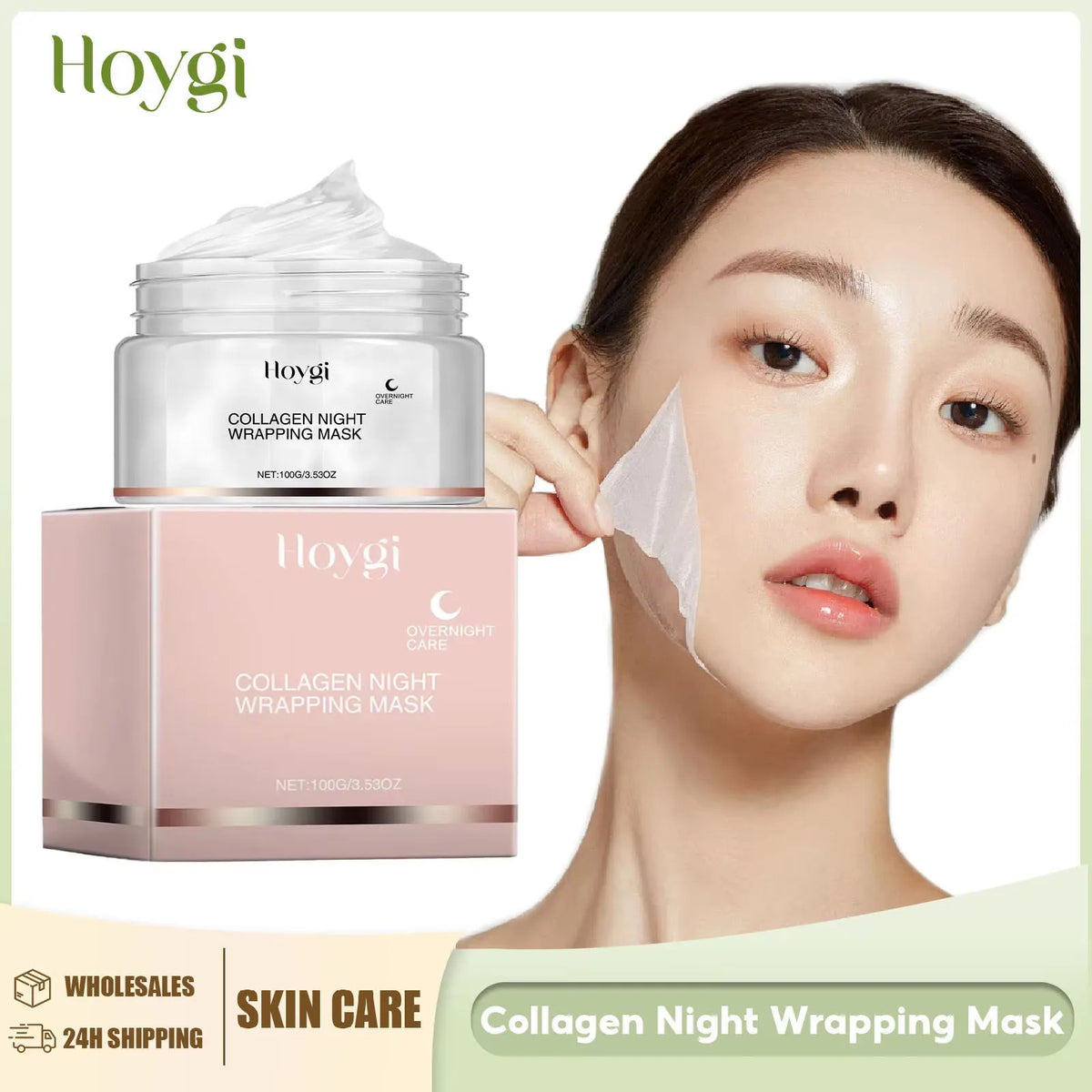 Hoygi Collagen Peel-Off Jelly Mask – Firming & Moisturizing
