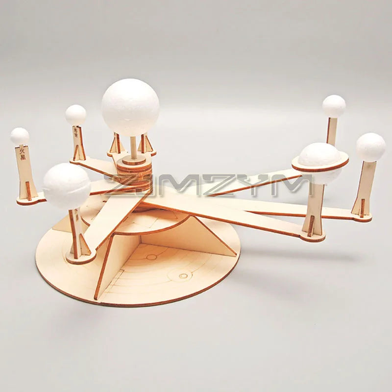 DIY Wooden Solar System Model Kit – STEM Science Toy Ages 7+
