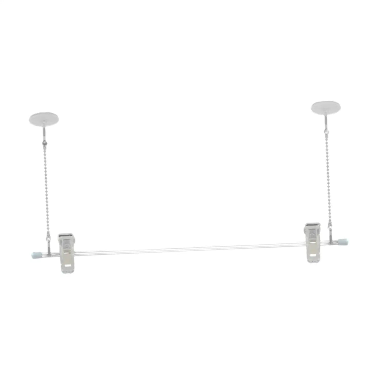 Ceiling Sign Hanger Pole with Alloy Clips – 60cm Display Rod