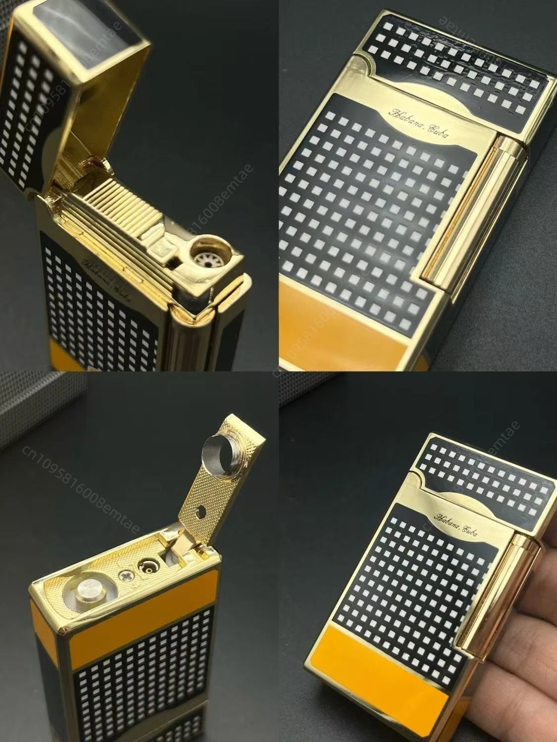 Windproof Blue Flame Cigar Lighter | Men's Gift