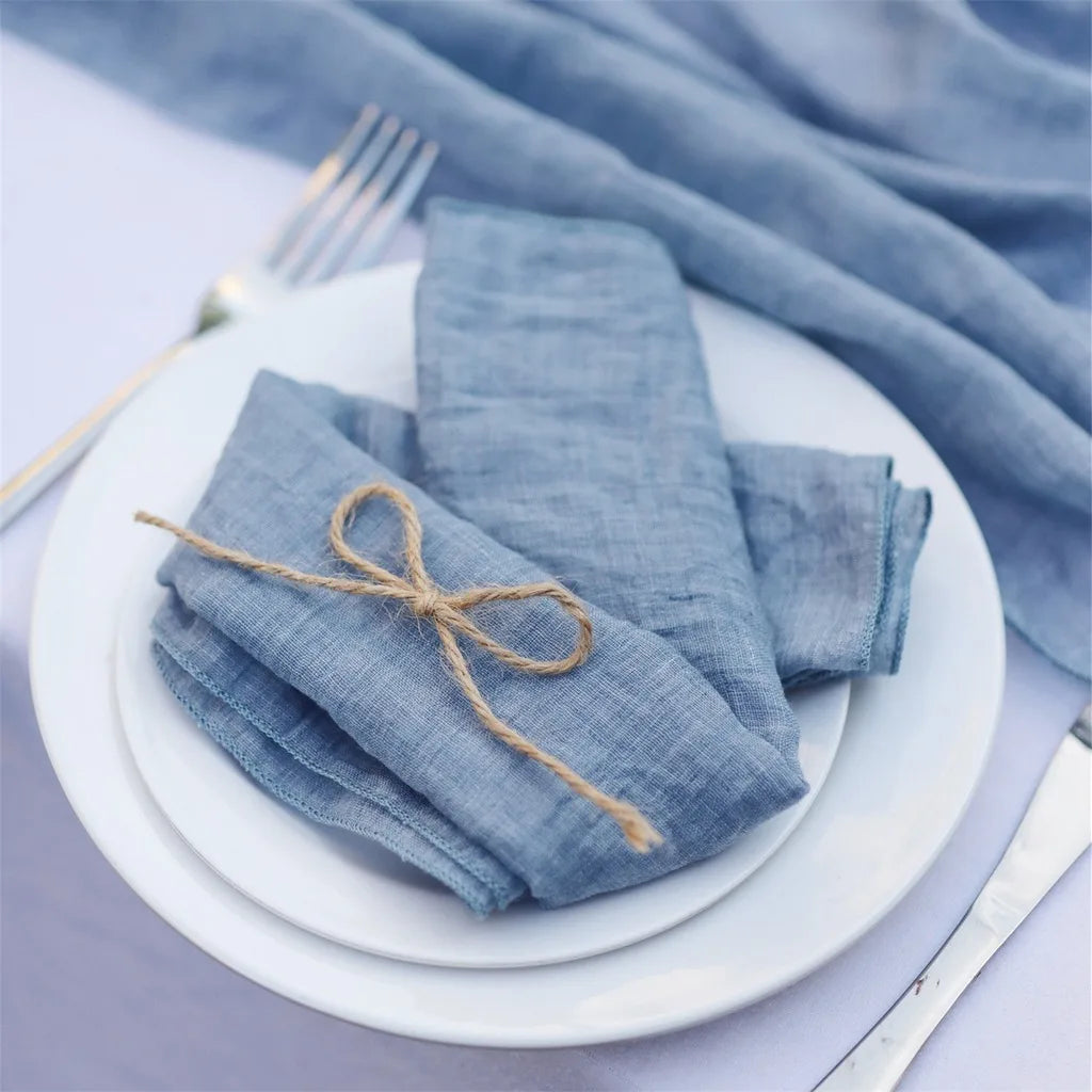 Square Cotton Polyester Dining Napkins – Wedding & Home Décor