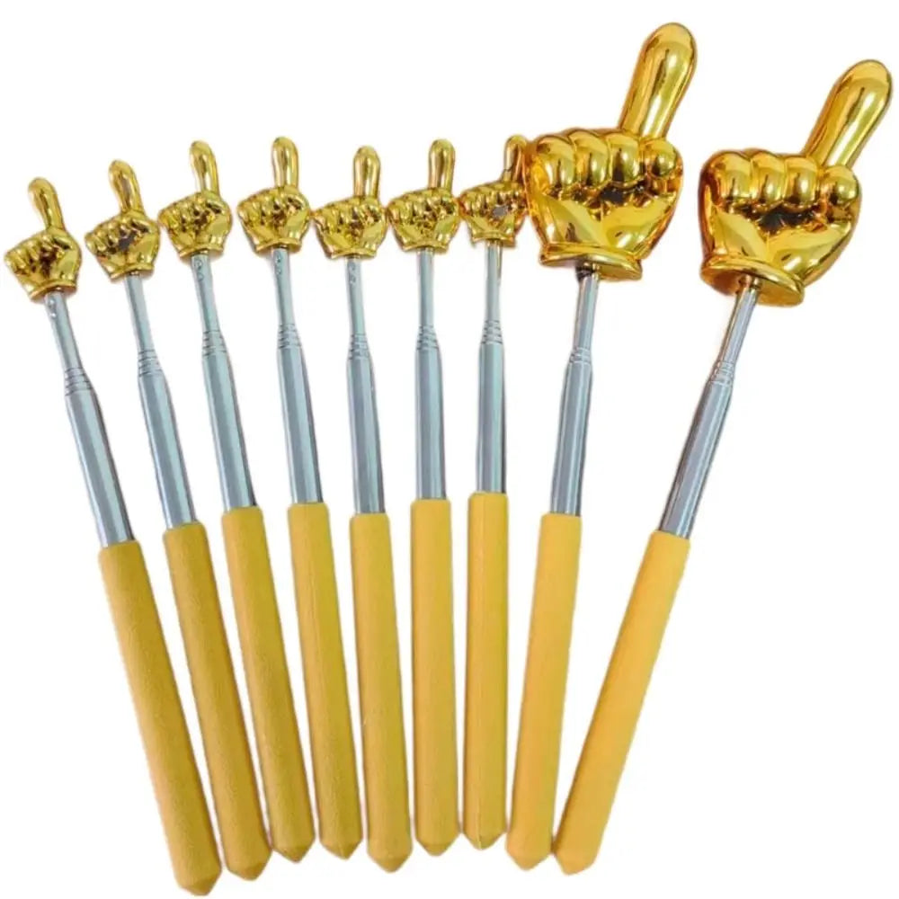 Retractable Teaching Pointer Stick – Gold Finger Non-Slip