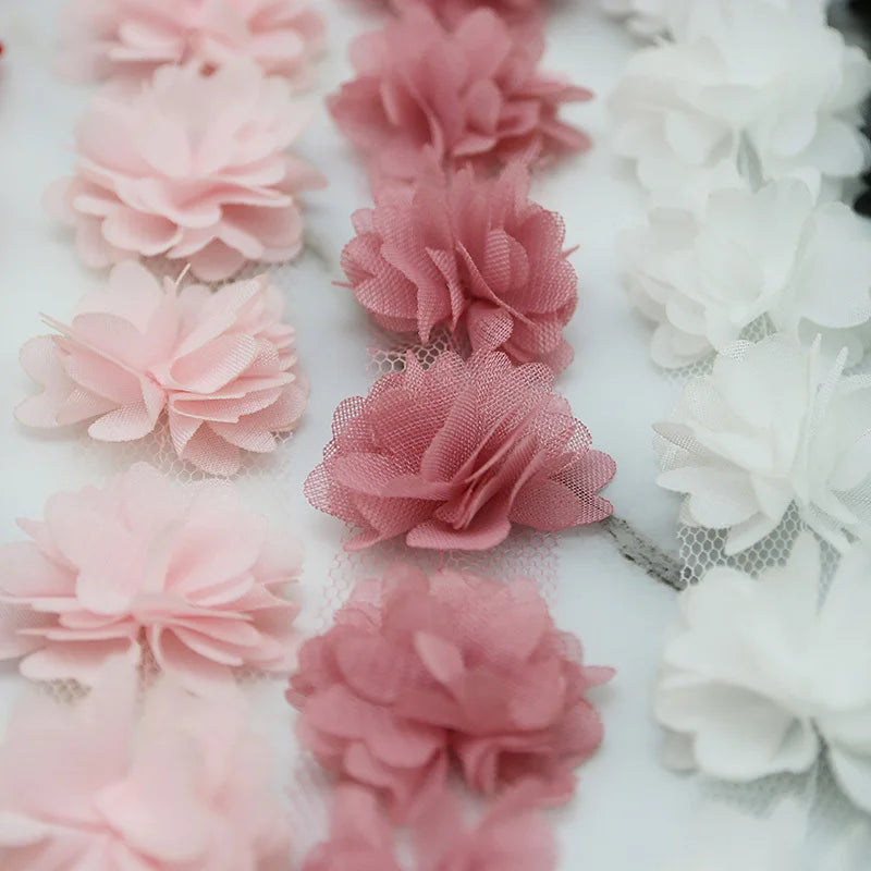 56-Piece 30mm Chiffon Lace Ribbon Roll – DIY Crafts & Gifts