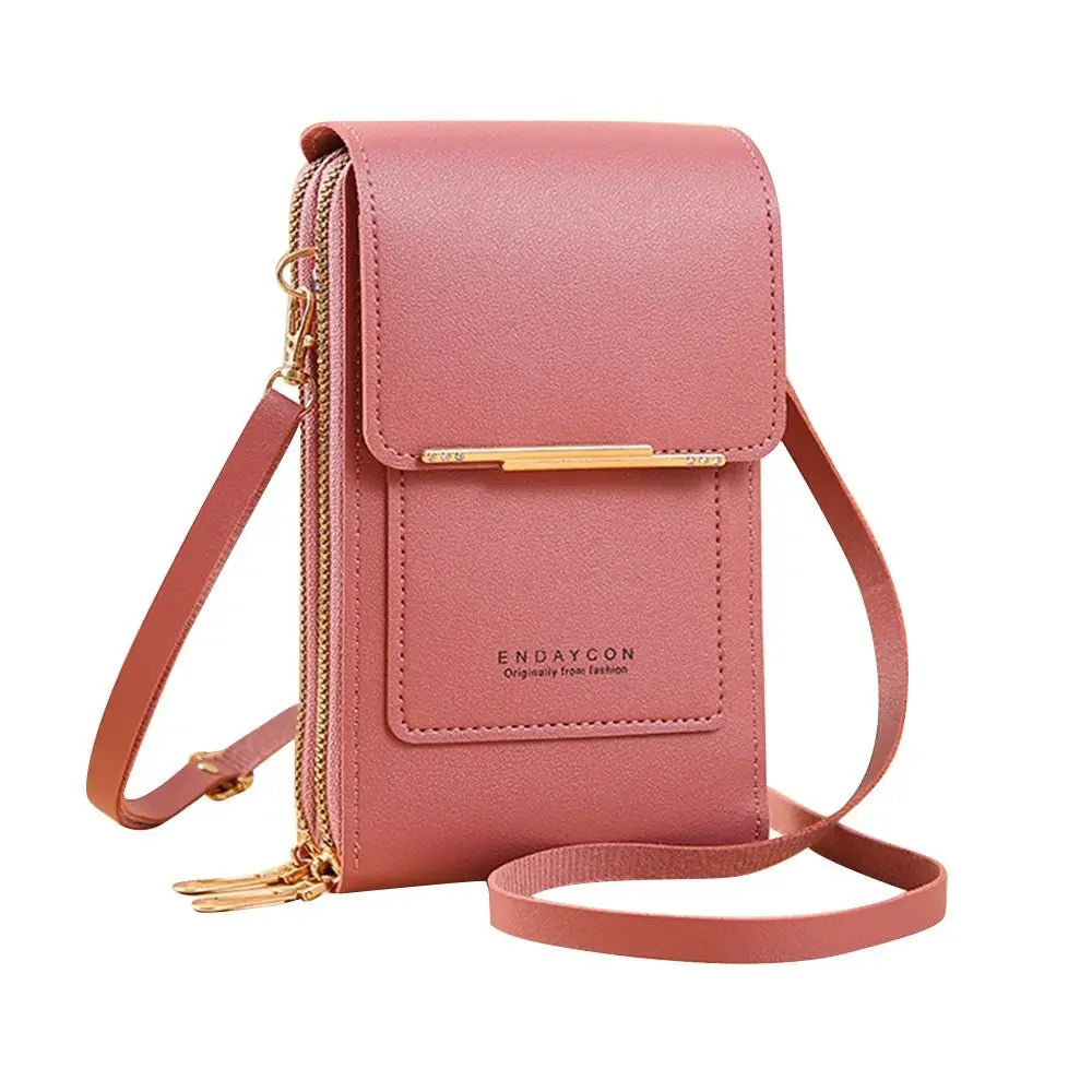 Women's RFID Touch Screen Crossbody Phone Bag | Travel Purse
