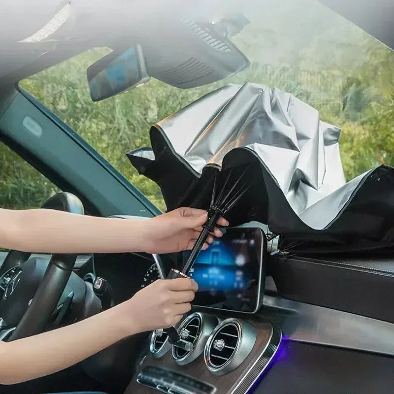 Car Sunshade – Front Windshield & Side Window Sun Cover