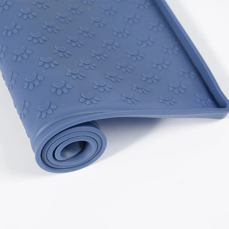 Spill-Proof Silicone Pet Feeding Mat – Non-Slip Waterproof
