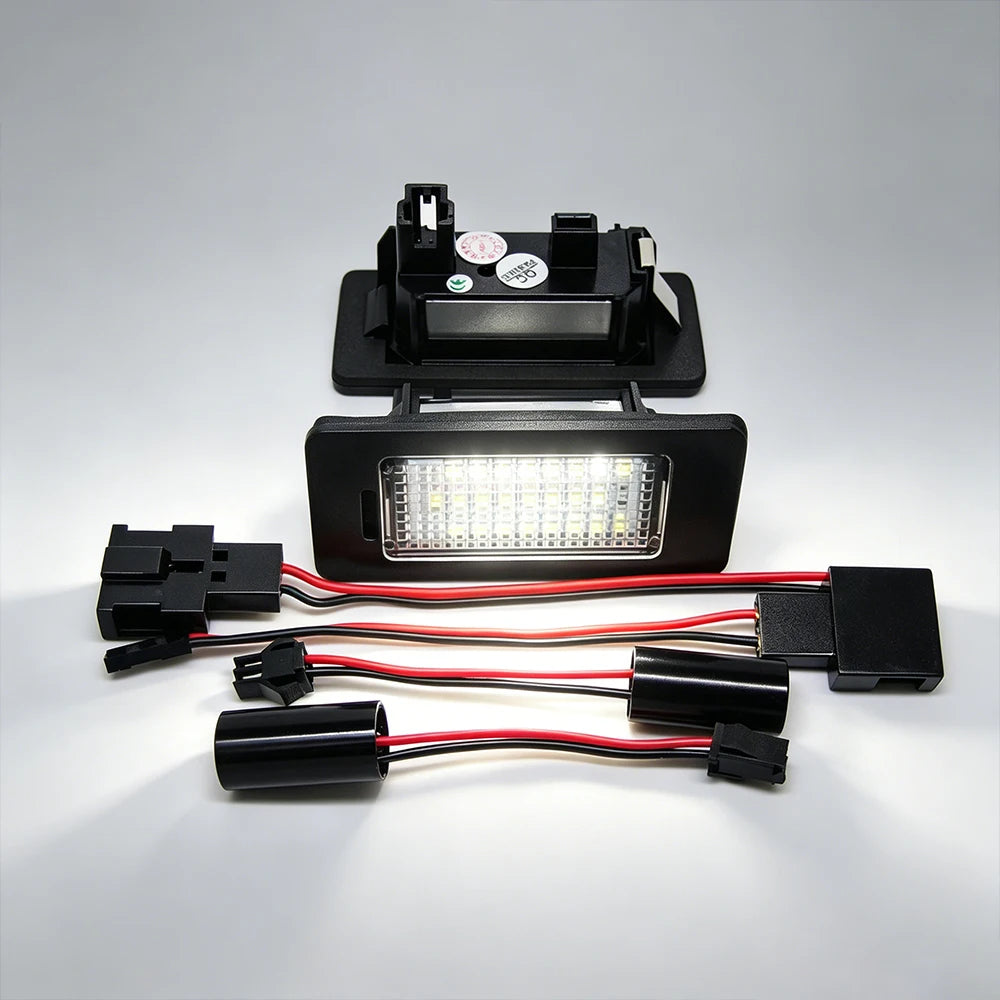 2-Pack Canbus LED License Plate Light for VW Golf Jetta Passat