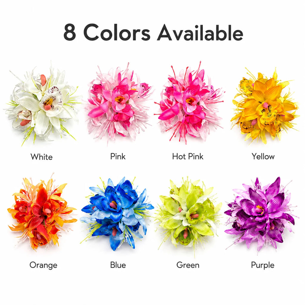 3D Floral Hair Clip – Elegant Flower Barrette for Women