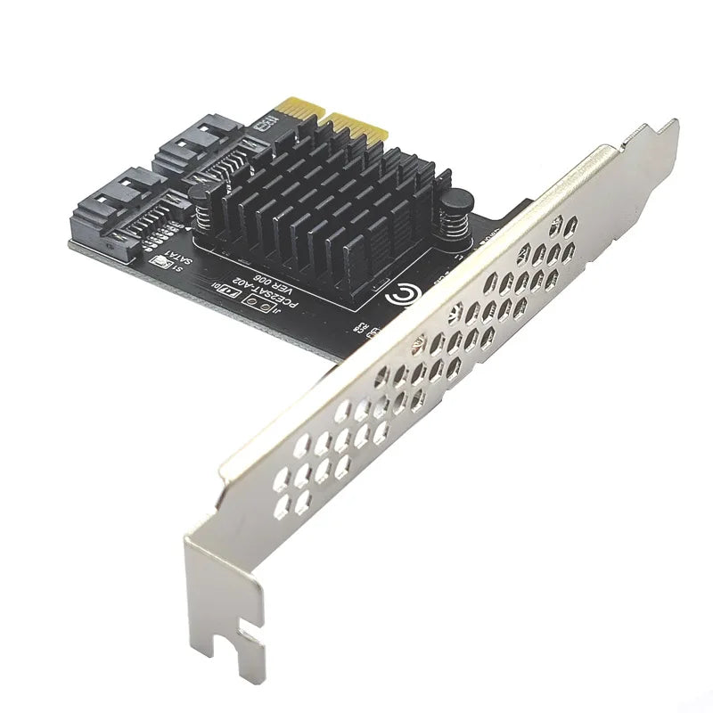 PCIe to SATA 3.0 Adapter 2-Port 6Gbps ASM1061 Controller
