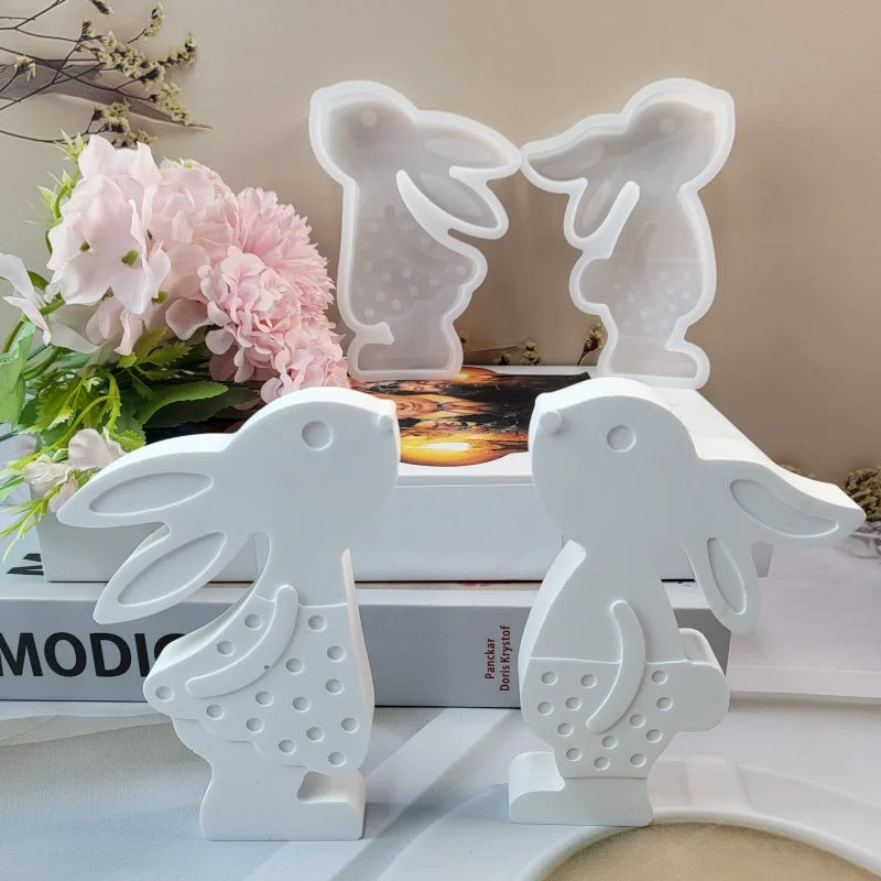 Easter Bunny Silicone Mould – Candle, Gypsum & Resin DIY