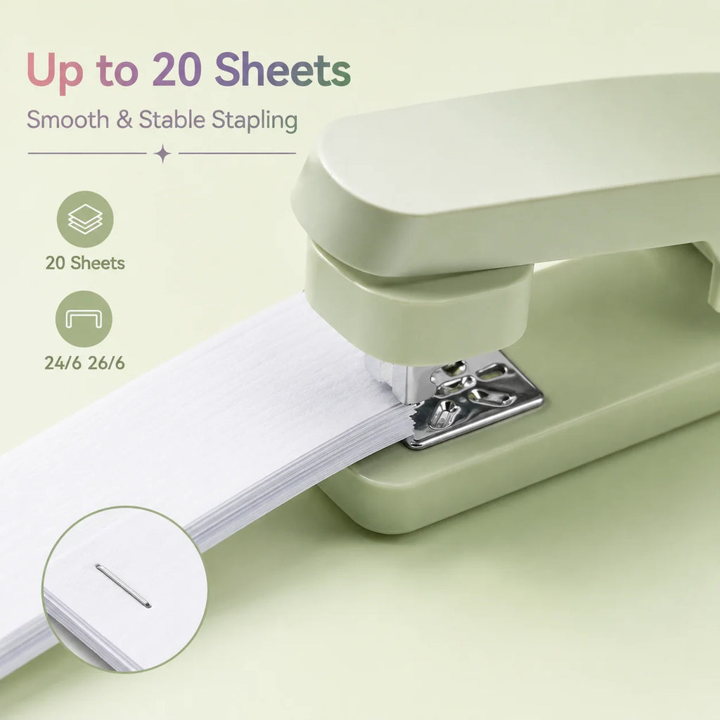 360° Rotating Stapler | Multi-Angle Center Seam Book Stapler