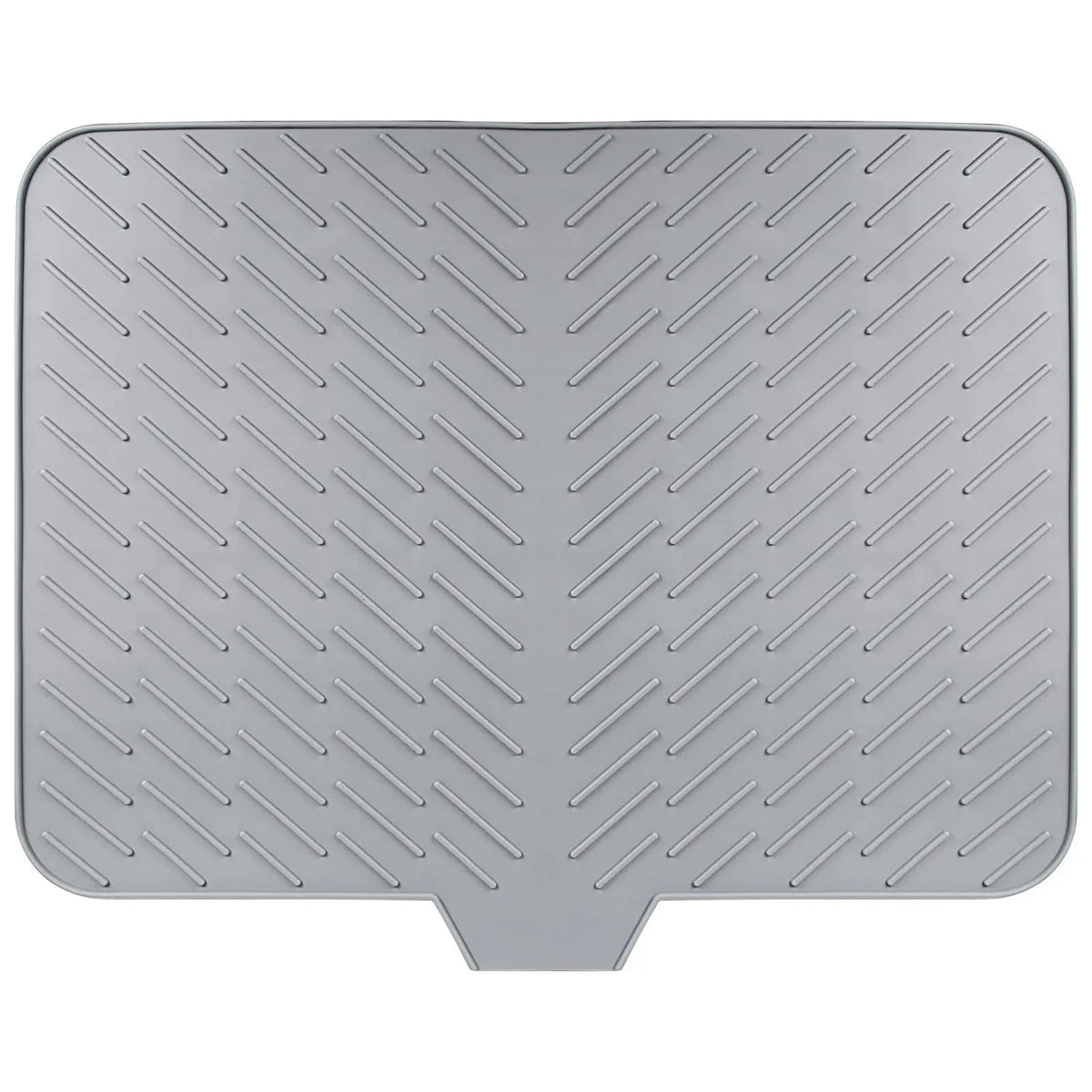 Silicone Sloped Drain Mat – Non-Slip Dish Drying Pad for Kitchen