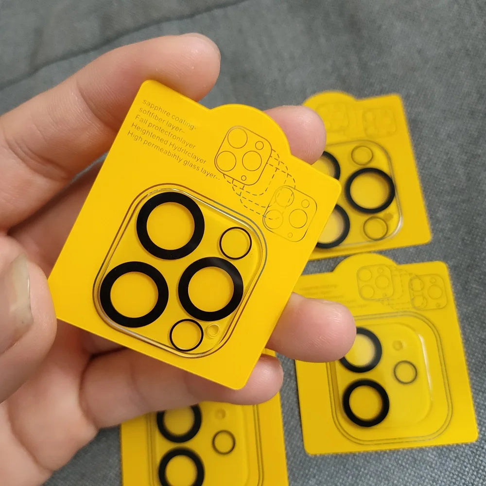 Tempered Glass Camera Lens Protector for iPhone – HD Clear