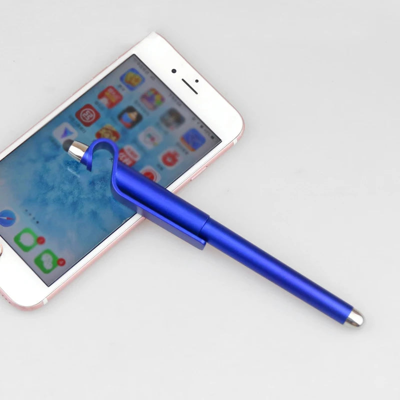 3-in-1 Universal Stylus Pen, Ballpoint & Phone Stand