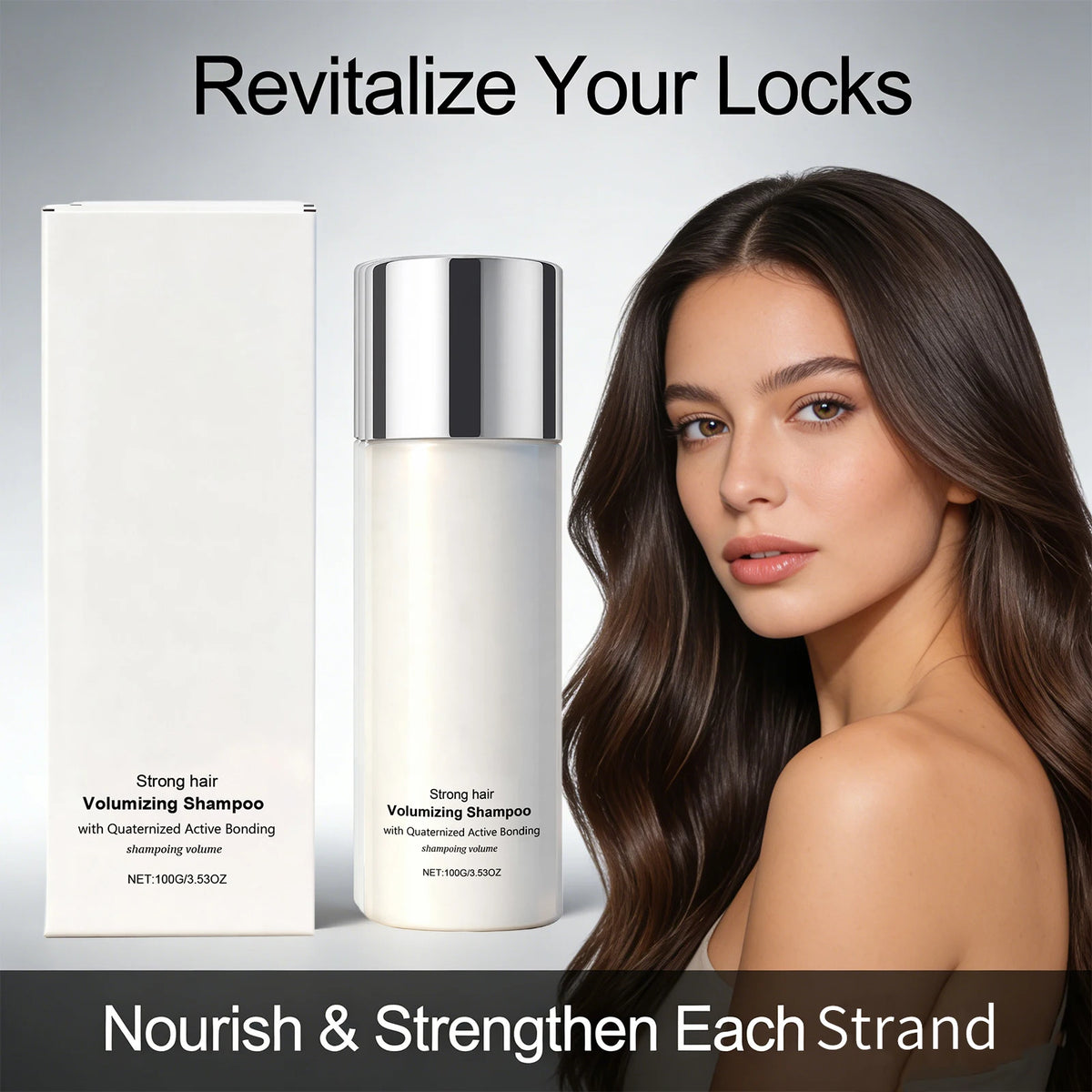 Volumizing Thickening Shampoo – Nourish Scalp & Control Frizz