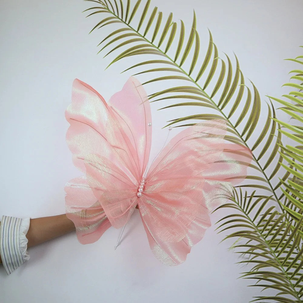50cm Large Hanging Artificial Butterfly Decoration – Silk