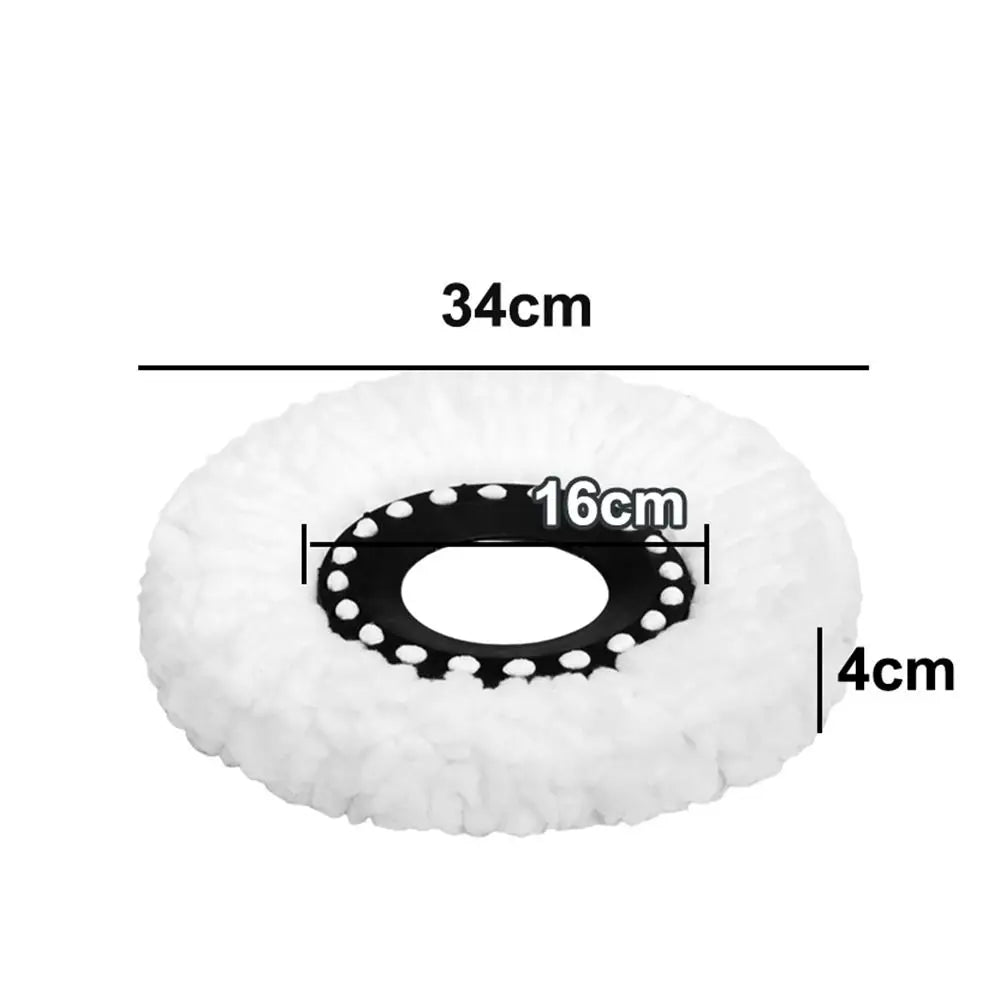 Microfiber Spin Mop Replacement Head | Round Standard Size