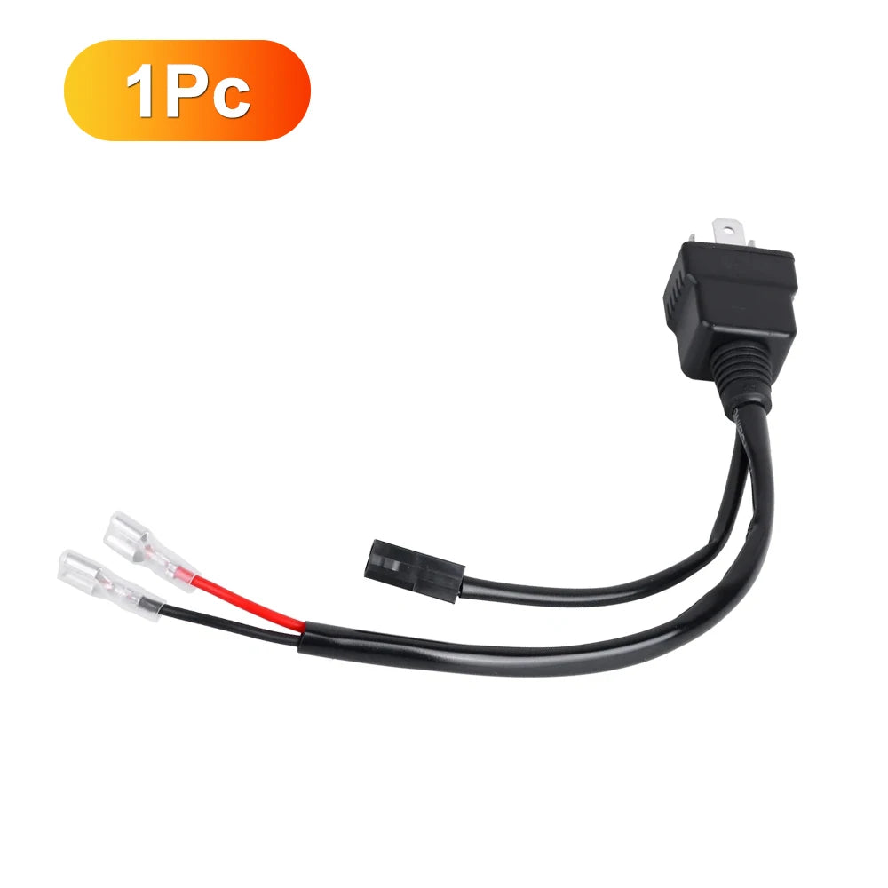 H4 9003 Bi-LED Headlight Relay Wiring Harness Adapter